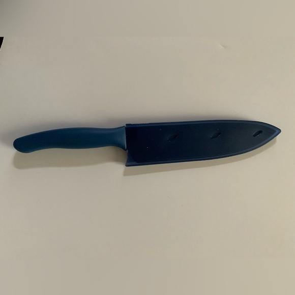 Pampered Chef Kitchen Pampered Chef Coated Chefs Knife Poshmark